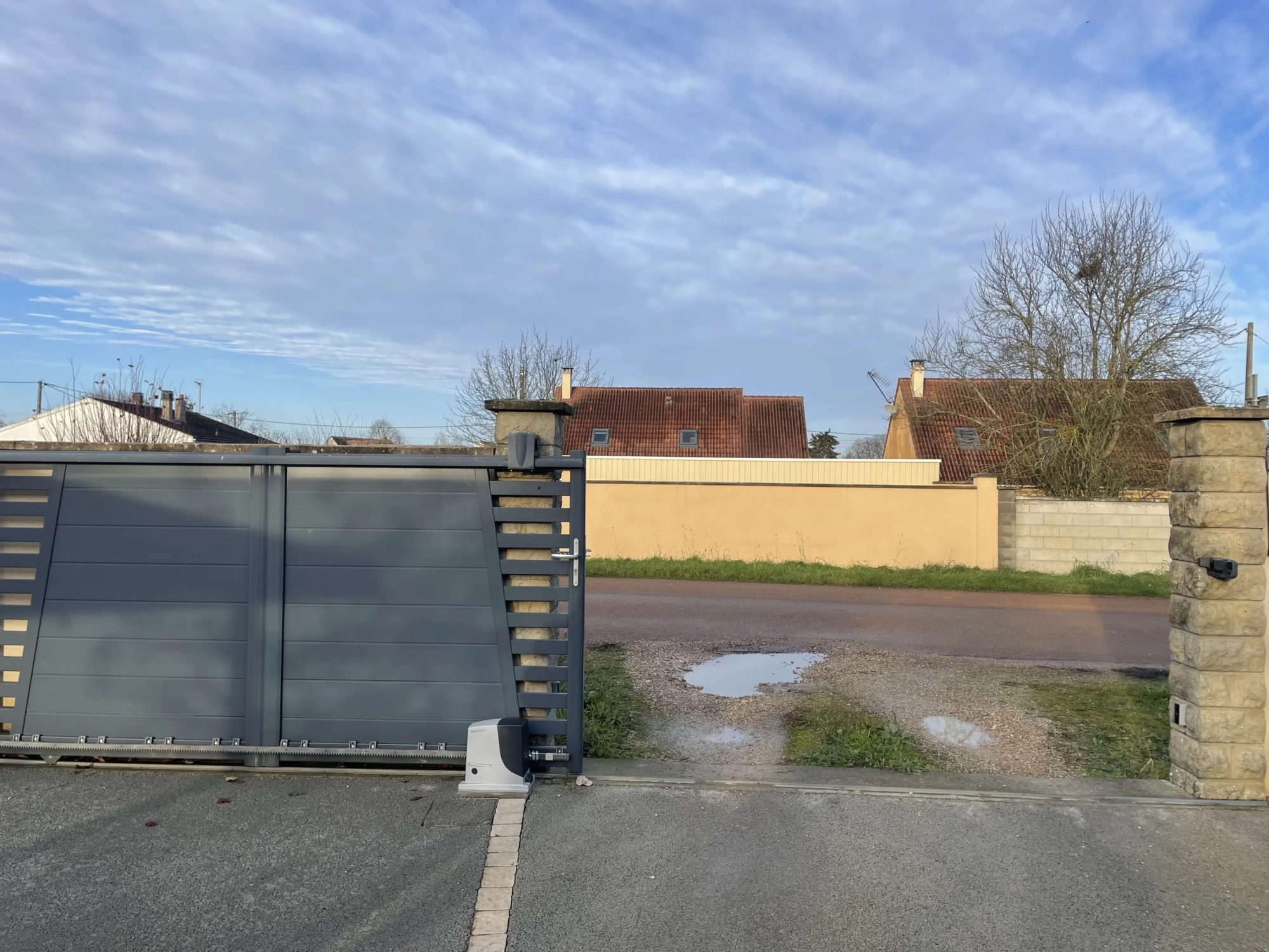 Installation d&rsquo;un Portail électrique